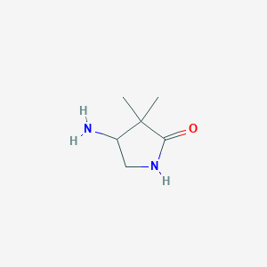 4-Amino-3,3-dimethylpyrrolidin-2-one