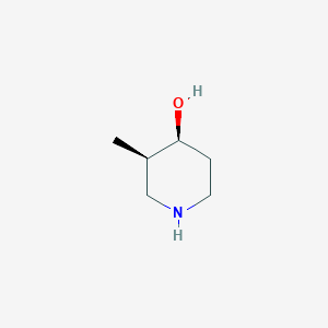 molecular formula C6H14ClNO B2694457 (3R,4S)-3-甲基哌啶-4-醇 CAS No. 36173-52-1