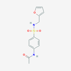 N-(4-{[(2-furylmethyl)amino]sulfonyl}phenyl)acetamide