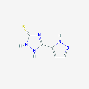 5-(3H-pyrazol-3-ylidene)-1,2,4-triazolidine-3-thione