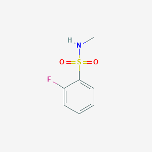 molecular formula C7H8FNO2S B2694509 2-fluoro-N-methylbenzene-1-sulfonamide CAS No. 851169-58-9