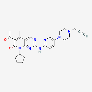 molecular formula C27H31N7O2 B2694524 Palbociclib-propargyl CAS No. 2366269-23-8
