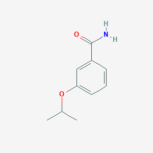 molecular formula C10H13NO2 B269453 3-Isopropoxybenzamide 