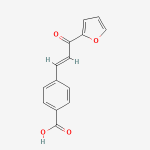 4-[(1E)-3-(2-Furyl)-3-oxoprop-1-en-1-yl]benzoic acid