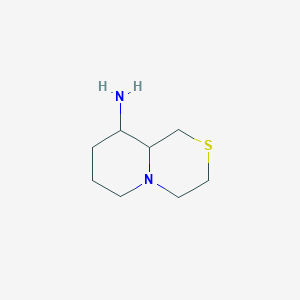Octahydropyrido[2,1-c]thiomorpholin-9-amine