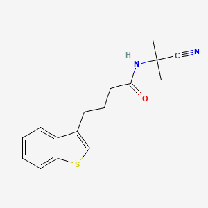 4-(1-benzothiophen-3-yl)-N-(1-cyano-1-methylethyl)butanamide
