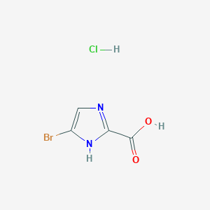 5-Bromo-1H-imidazole-2-carboxylic acid hydrochloride