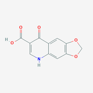 B026946 5,8-Dihydro-8-oxo-2H-1,3-dioxolo(4,5-g)quinoline-7-carboxylic acid CAS No. 19746-58-8