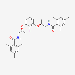 1,3-Bis[(S)-1-(mesitylcarbonylaminomethyl)ethoxy]-2-iodobenzene
