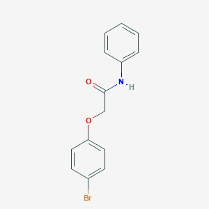 molecular formula C14H12BrNO2 B269475 2-(4-bromophenoxy)-N-phenylacetamide 