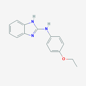 molecular formula C15H15N3O B269478 N-(4-ethoxyphenyl)-1H-benzimidazol-2-amine 