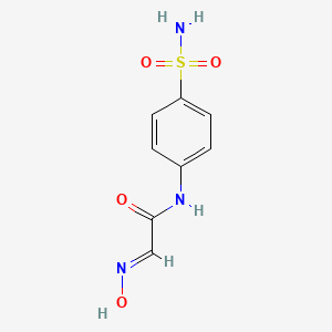 N-[4-(aminosulfonyl)phenyl]-2-(hydroxyimino)acetamide
