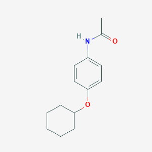molecular formula C14H19NO2 B269486 N-[4-(cyclohexyloxy)phenyl]acetamide 
