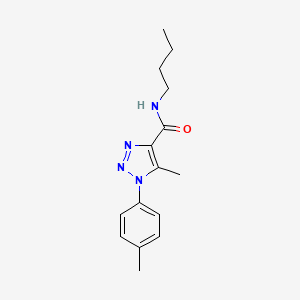 N-butyl-5-methyl-1-(p-tolyl)-1H-1,2,3-triazole-4-carboxamide