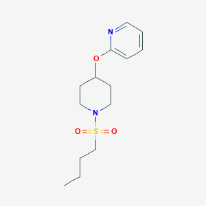 2-((1-(Butylsulfonyl)piperidin-4-yl)oxy)pyridine