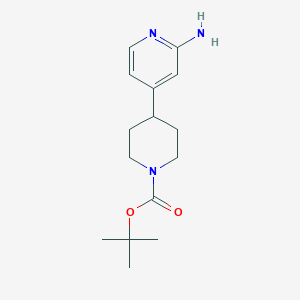 Tert-butyl 4-(2-aminopyridin-4-yl)piperidine-1-carboxylate