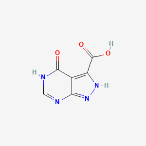 4-Oxo-1,2-dihydropyrazolo[3,4-d]pyrimidine-3-carboxylic acid