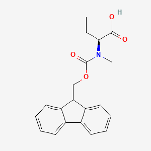 molecular formula C20H21NO4 B2695231 Fmoc-N-methyl-L-2-aminobutyric acid CAS No. 1310575-53-1