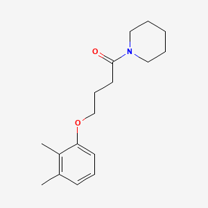 molecular formula C17H25NO2 B2695234 4-(2,3-Dimethylphenoxy)-1-(piperidin-1-yl)butan-1-one CAS No. 786660-96-6
