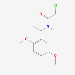2-chloro-N-[1-(2,5-dimethoxyphenyl)ethyl]acetamide