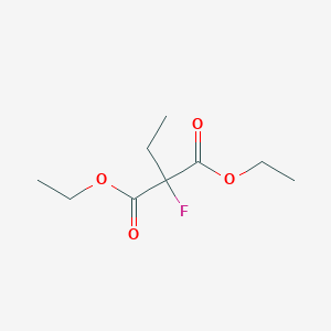 molecular formula C9H15FO4 B2695301 Diethyl 2-ethyl-2-fluoropropanedioate CAS No. 1578-75-2