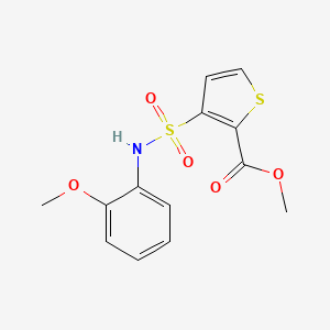 Methyl 3-[(2-methoxyphenyl)sulfamoyl]thiophene-2-carboxylate