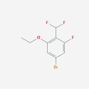 5-Bromo-2-(difluoromethyl)-1-ethoxy-3-fluorobenzene