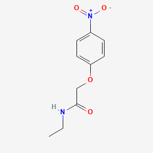 molecular formula C10H12N2O4 B2695449 N-ethyl-2-(4-nitrophenoxy)acetamide CAS No. 20916-15-8
