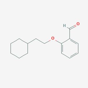 2-(2-Cyclohexylethoxy)benzaldehyde