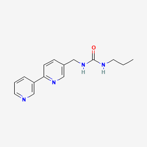 1-([2,3'-Bipyridin]-5-ylmethyl)-3-propylurea