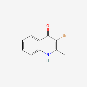 molecular formula C10H8BrNO B2695553 3-Bromo-2-methylquinolin-4-OL CAS No. 65673-88-3