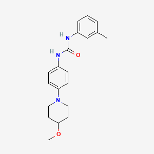1-(4-(4-Methoxypiperidin-1-yl)phenyl)-3-(m-tolyl)urea