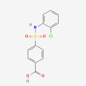 4-[(2-chlorophenyl)sulfamoyl]benzoic Acid