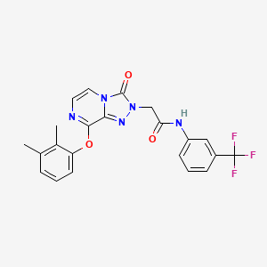 1-(Cyclopropylcarbonyl)-3,3-dimethyl-5-(morpholin-4-ylsulfonyl)indoline