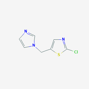 2-chloro-5-(1H-imidazol-1-ylmethyl)-1,3-thiazole