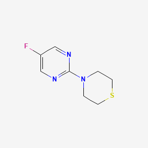 4-(5-Fluoropyrimidin-2-yl)thiomorpholine