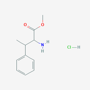 Methyl 2-amino-3-phenylbutanoate hydrochloride