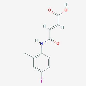 4-((4-Iodo-2-methylphenyl)amino)-4-oxobut-2-enoic acid
