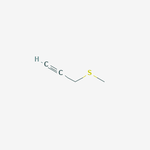 molecular formula C4H6S B2695734 3-(Methylsulfanyl)prop-1-yne CAS No. 26842-65-9