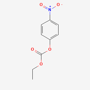 molecular formula C9H9NO5 B2695824 Ethyl 4-nitrophenyl carbonate CAS No. 6132-45-2