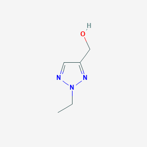 molecular formula C5H9N3O B2695832 (2-乙基-2H-1,2,3-三唑-4-基)甲醇 CAS No. 76320-99-5