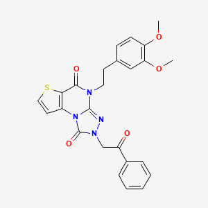 molecular formula C25H22N4O5S B2695868 Chembl4535882 CAS No. 1357888-97-1