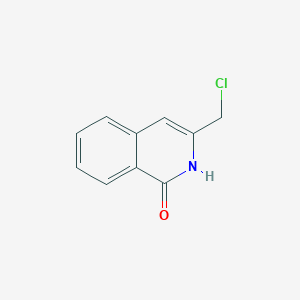 molecular formula C10H8ClNO B2695980 3-(氯甲基)-2H-异喹啉-1-酮 CAS No. 1258640-51-5