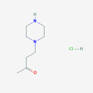 4-(Piperazin-1-yl)butan-2-one hydrochloride