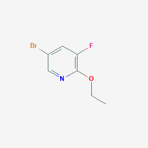 molecular formula C7H7BrFNO B2696061 5-Bromo-2-ethoxy-3-fluoropyridine CAS No. 886373-20-2