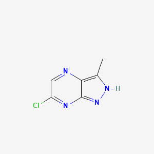 6-Chloro-3-methyl-1H-pyrazolo[3,4-b]pyrazine