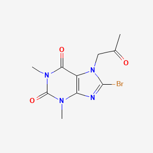 7-Acetonyl-8-bromotheophylline
