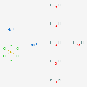molecular formula Cl6H12IrNa2O6 B026962 六氯合铱(IV)六水合物 CAS No. 19567-78-3