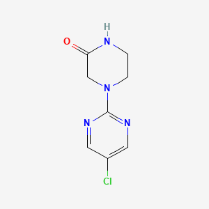 4-(5-Chloropyrimidin-2-yl)piperazin-2-one