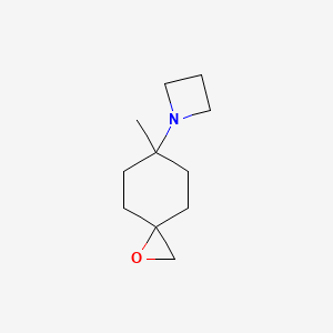1-(6-Methyl-1-oxaspiro[2.5]octan-6-yl)azetidine